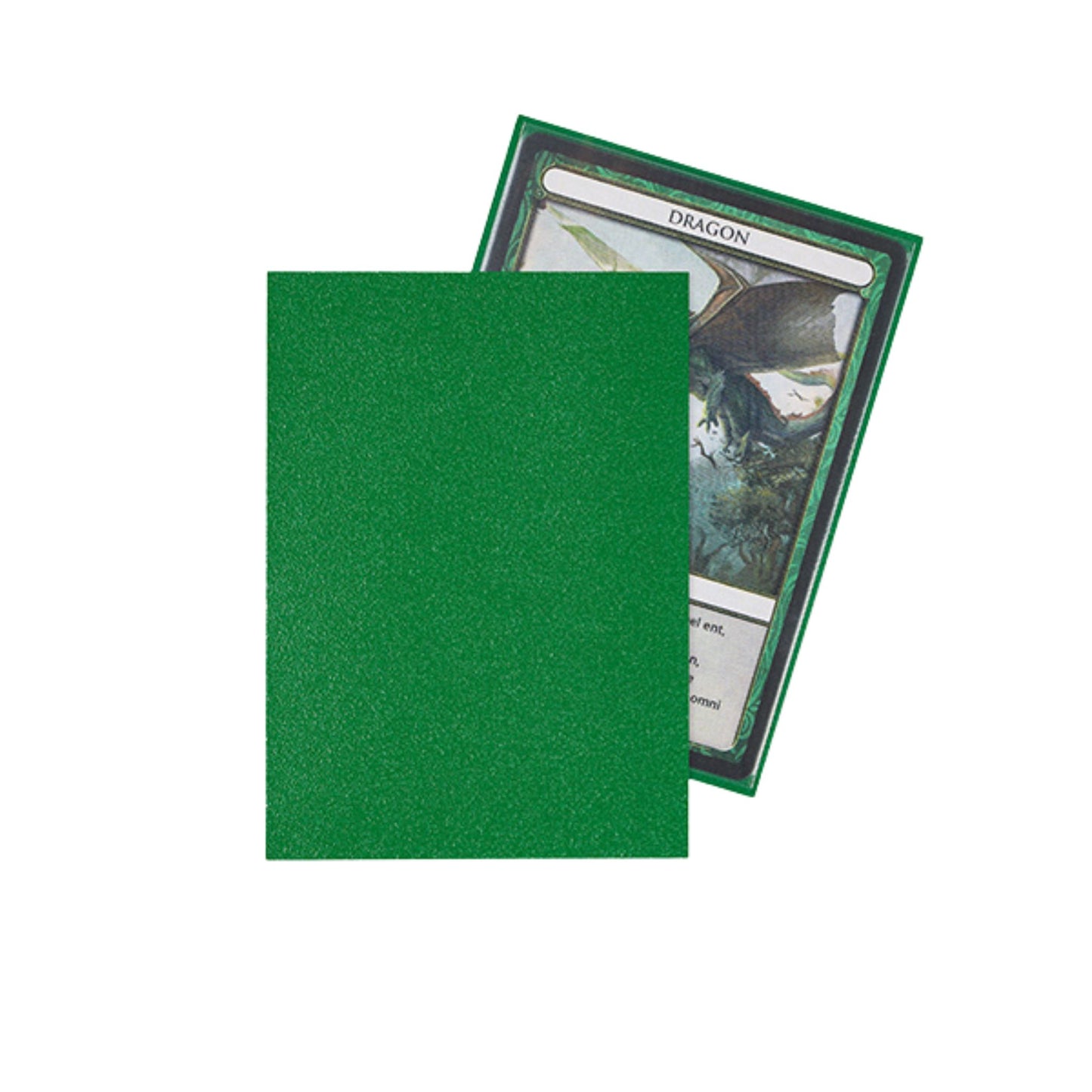 Arcane Fortress Standard Matte Forest Green Card Sleeves - Trading Card Market