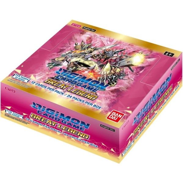 Digimon Great Legend Booster Box - Trading Card Market
