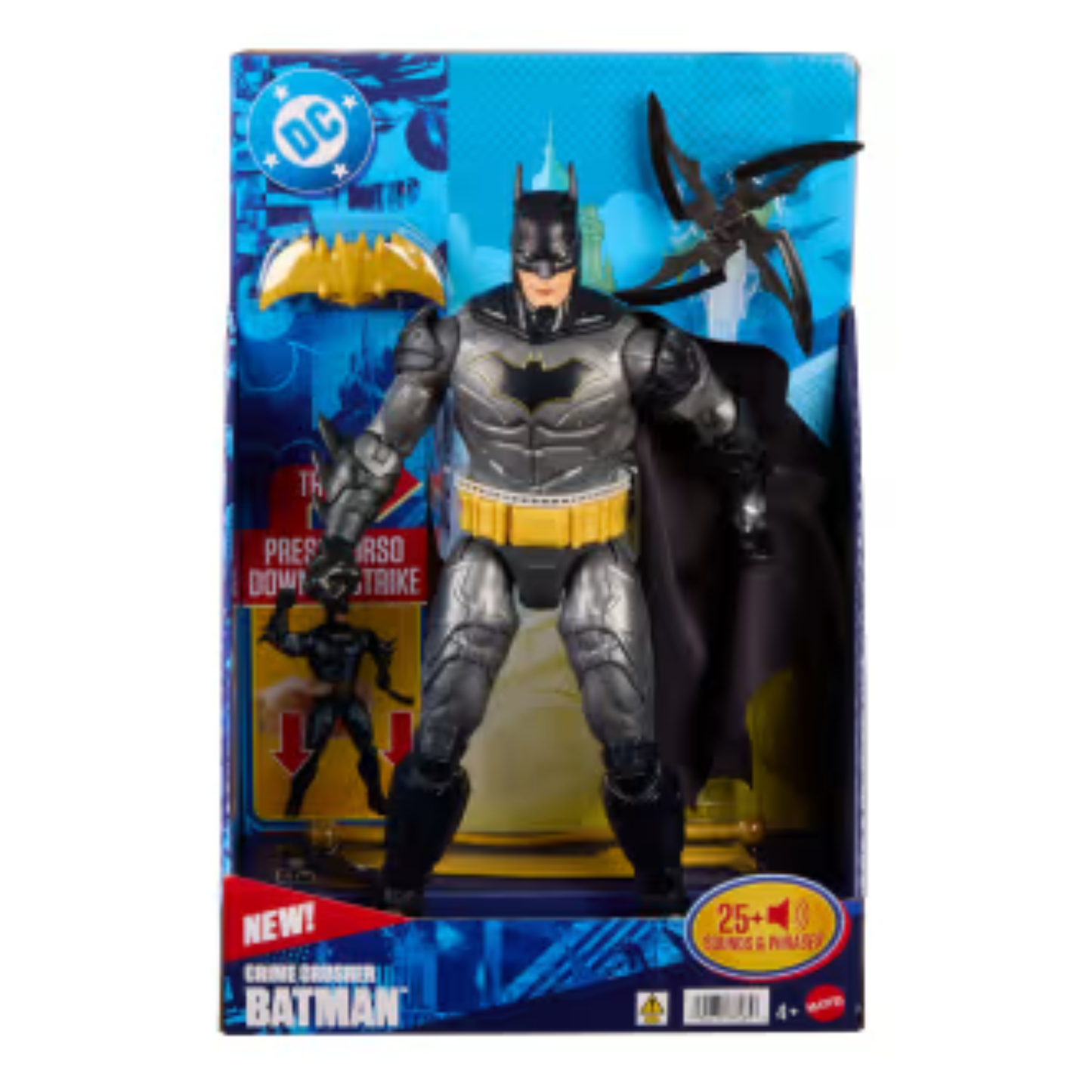 DC Core 12" Crime Crusher Batman Figure - Trading Card Market