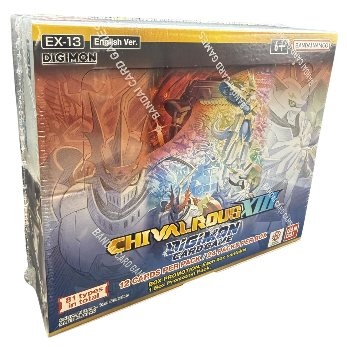 Digimon Card Game Chivalrous XIII Extra Booster Box (Presell) - Trading Card Market