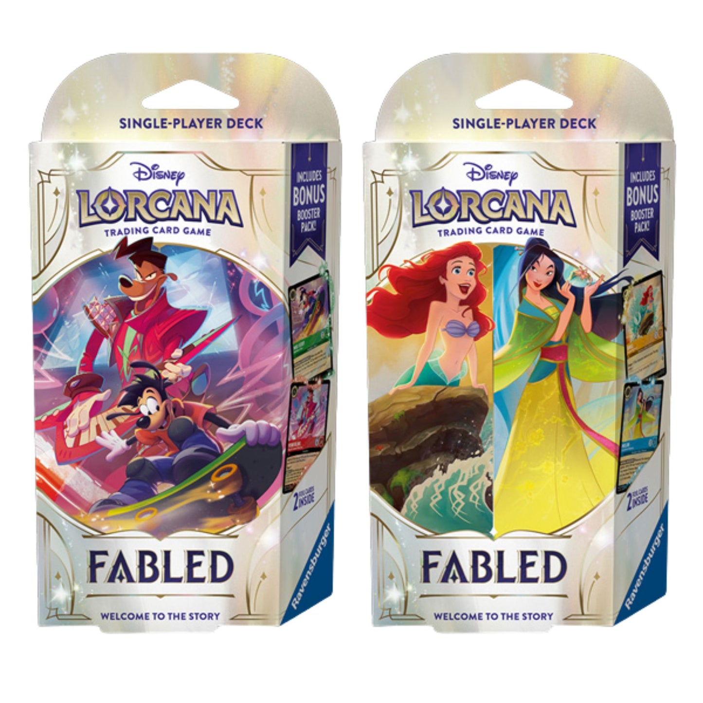 Disney Lorcana Fabled Starter Deck (Presell) - Trading Card Market