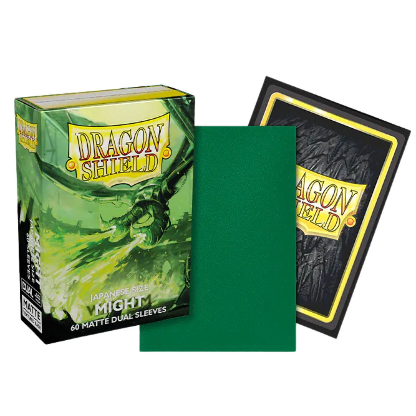 Dragon Shield Sleeves Japanese Dual Matte Might - Trading Card Market