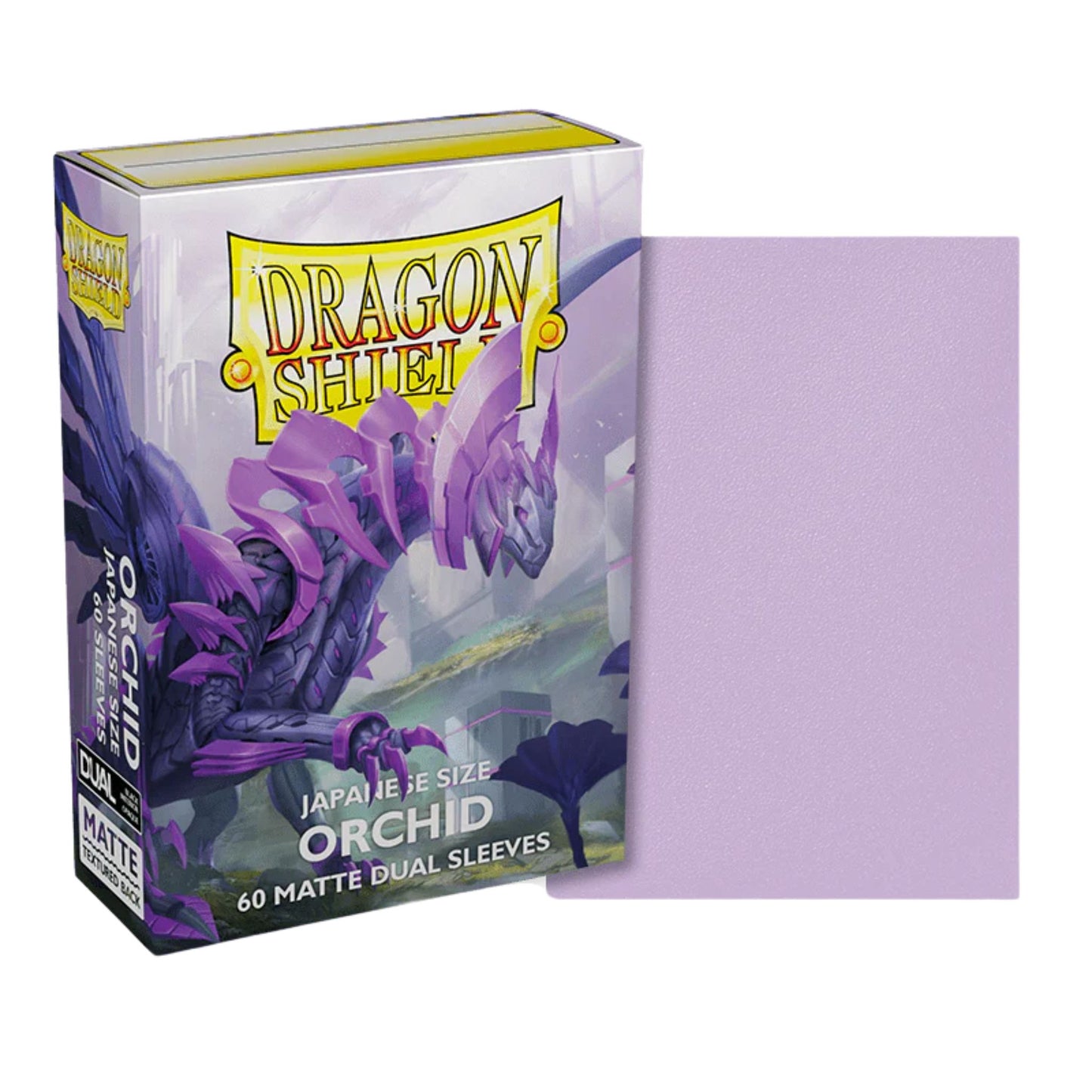 Dragon Shield Sleeves Japanese Dual Matte Orchid Emma - Trading Card Market