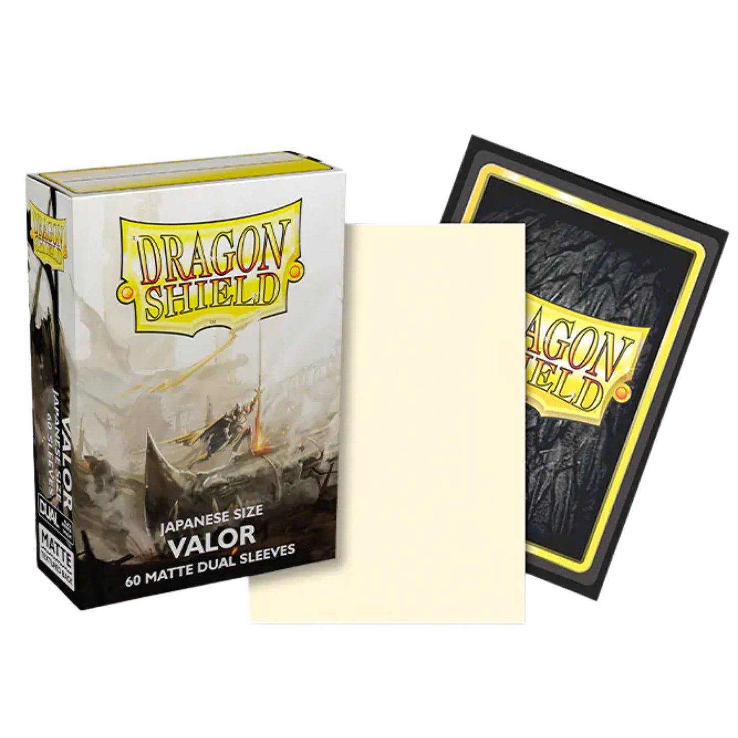 Dragon Shield Sleeves Japanese Dual Matte Valor - Trading Card Market