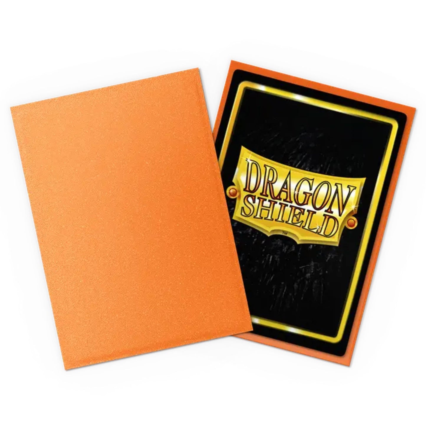 Dragon Shield Standard Matte Amber Sleeves - Trading Card Market