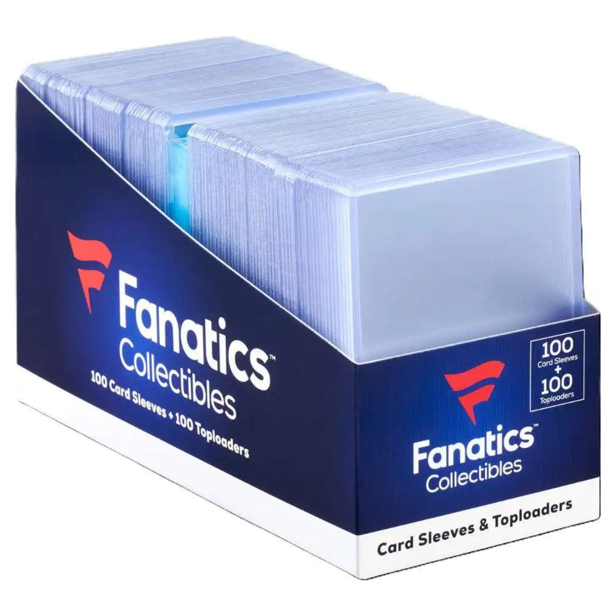 Fanatics Soft Sleeve/Top Loader Combo Pack 100 Count