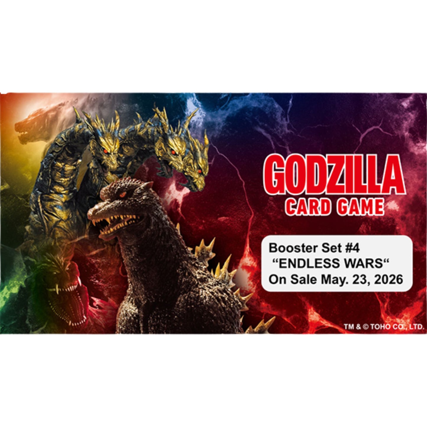 Godzilla Card Game Endless Wars Booster Box (Presell) - Trading Card Market