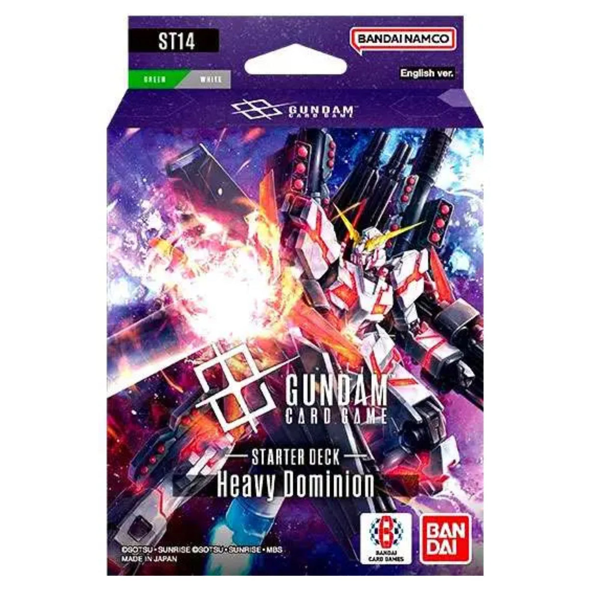 Gundam Card Game Heavy Dominion Starter Deck (ST-14)