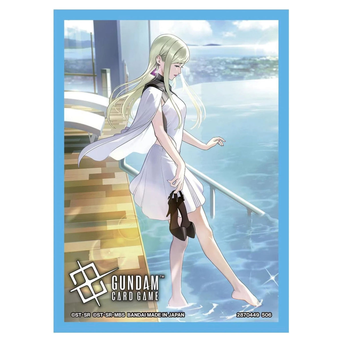 Gundam Card Game Official Deck Protector Card Sleeves Lady Luck