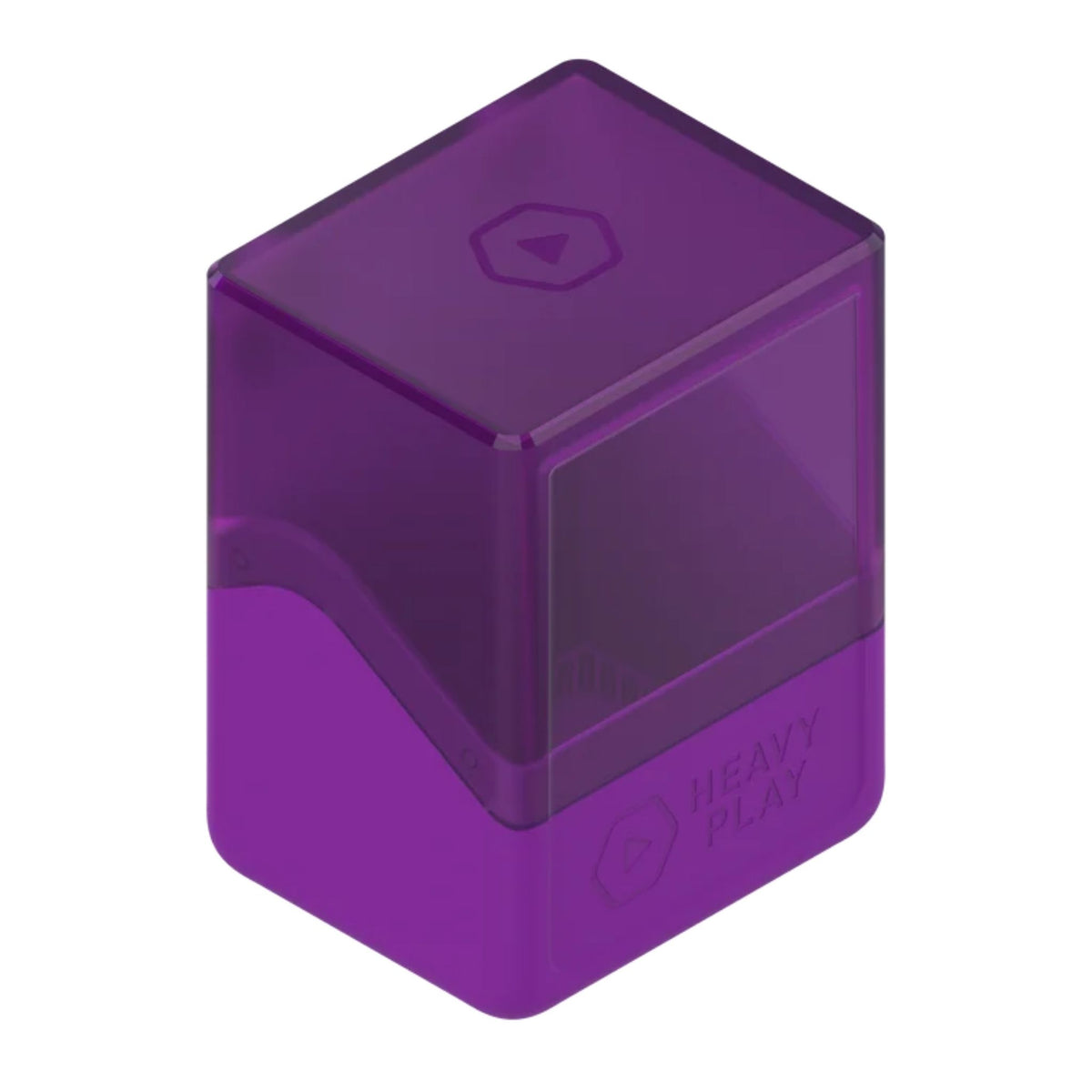 Heavy Play 80+ Double Sleeved Bard Purple RFG Deck Box