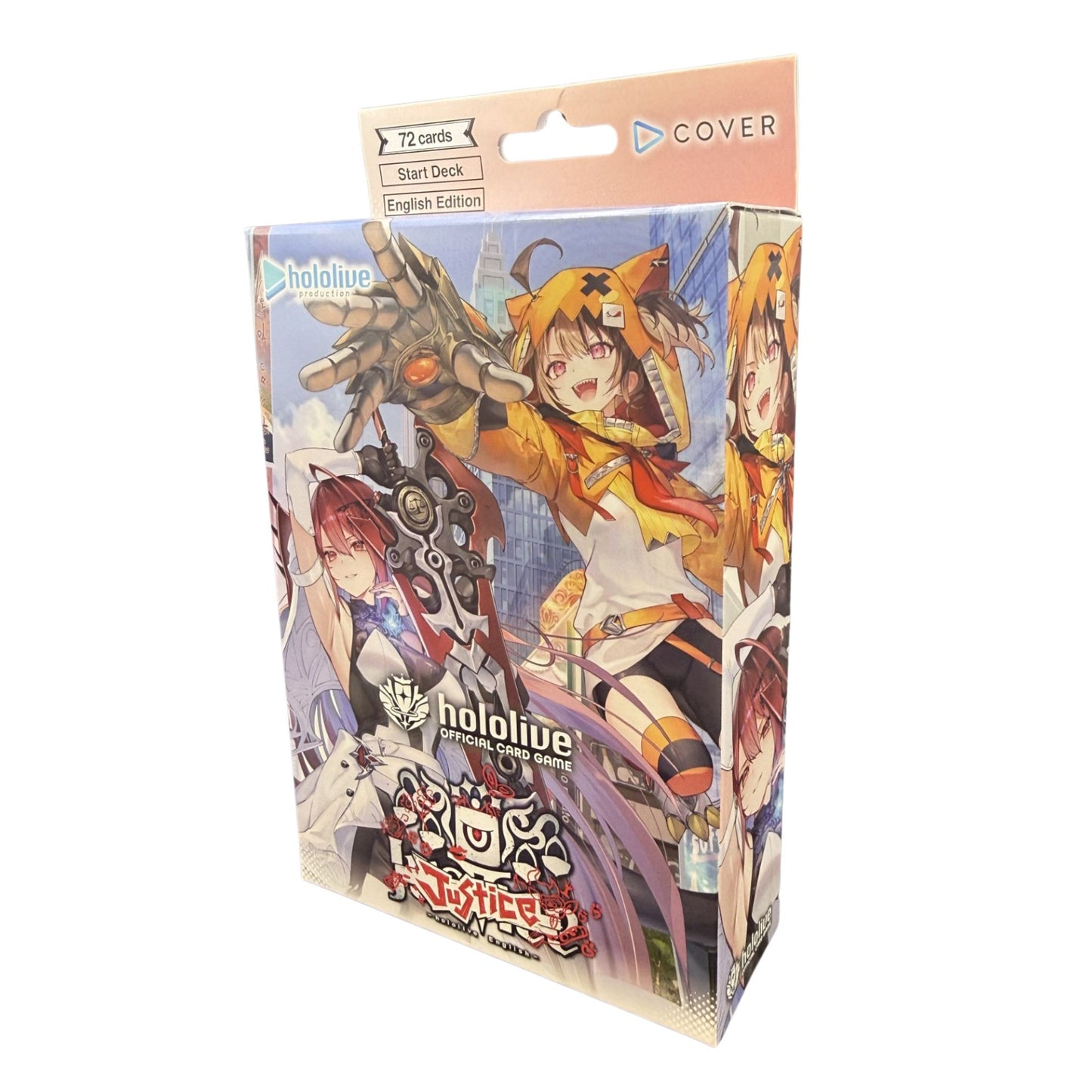 Hololive Oshi Justice Start Deck - Trading Card Market