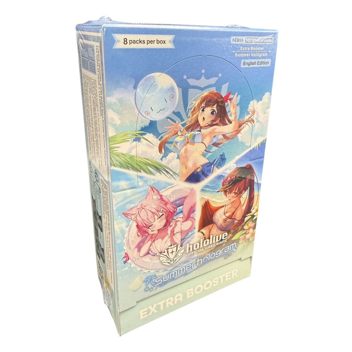 Hololive Summer Hologram Extra Booster Box (Presell) - Trading Card Market