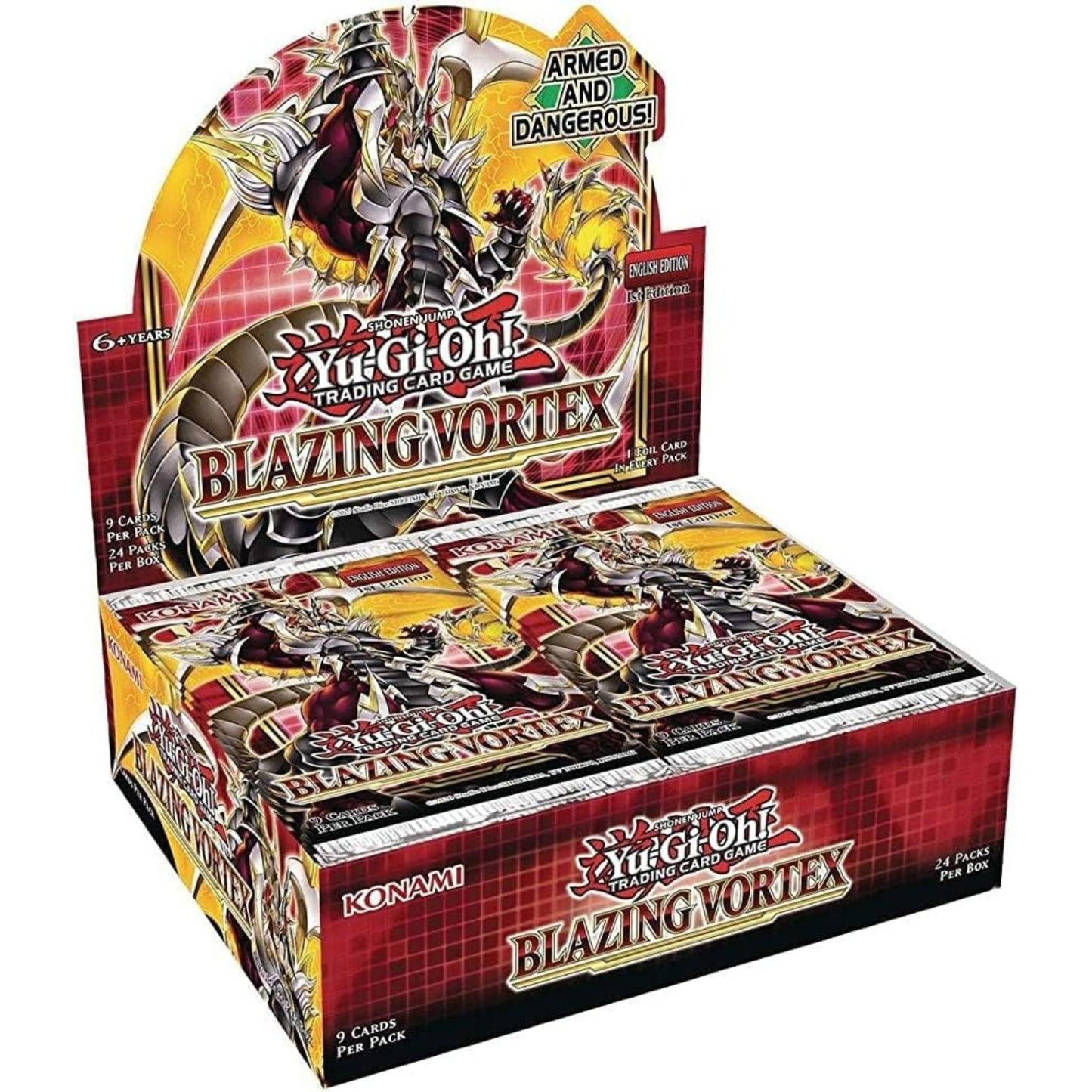 Yu - Gi - Oh Blazing Vortex Booster Box - Trading Card Market