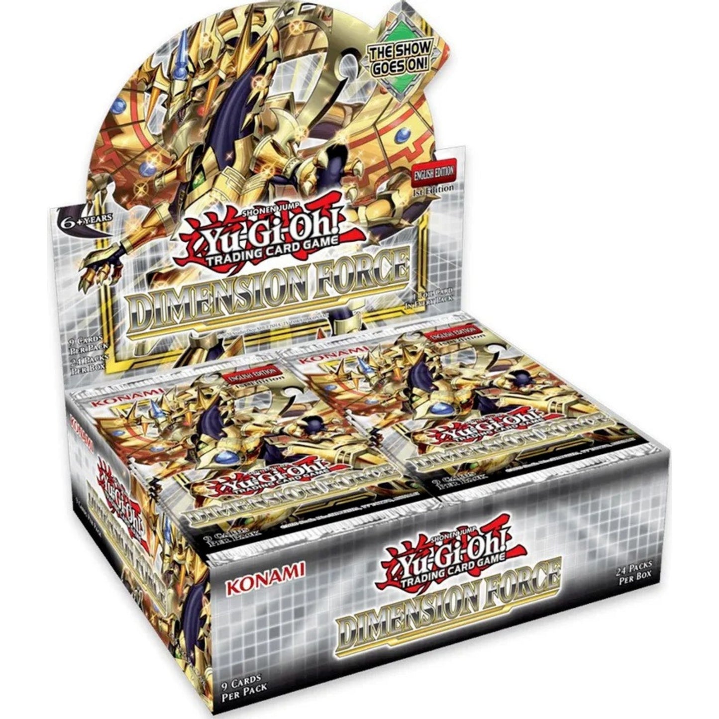 Yu - Gi - Oh Dimension Force (1st Edition) Booster Box - Trading Card Market