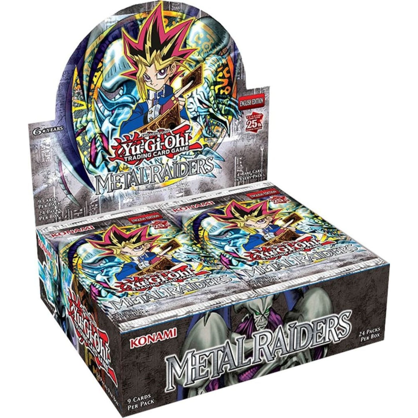 Yu - Gi - Oh Metal Raiders 25th Anniversary Edition Booster Box - Trading Card Market