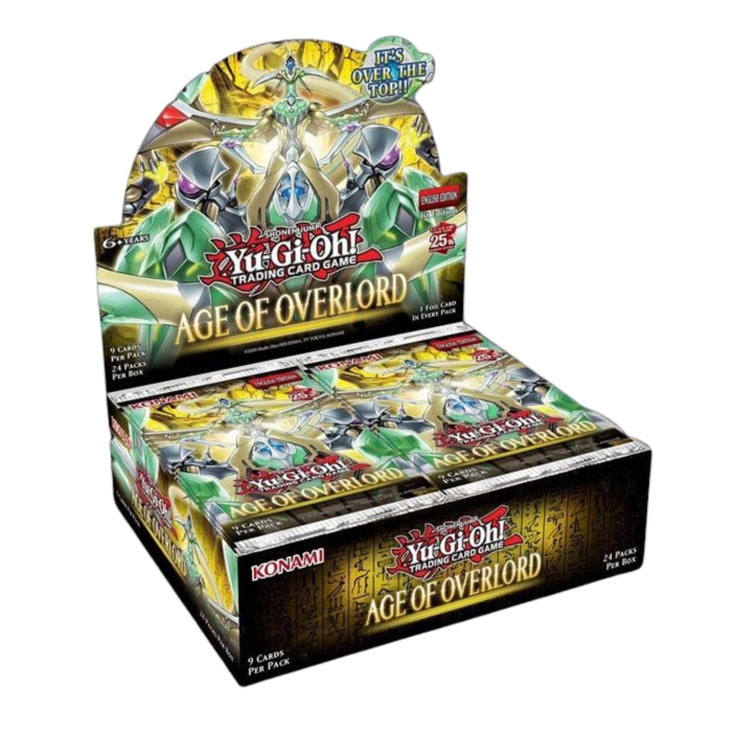 Yu - Gi - Oh Age of Overlord Booster Box - Trading Card Market