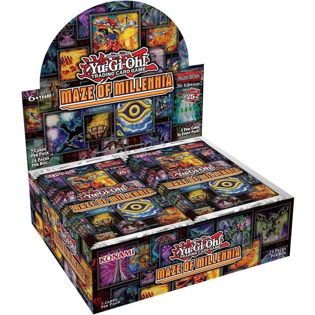 Yu - Gi - Oh Maze of Millennia (1st Edition) Booster Box - Trading Card Market
