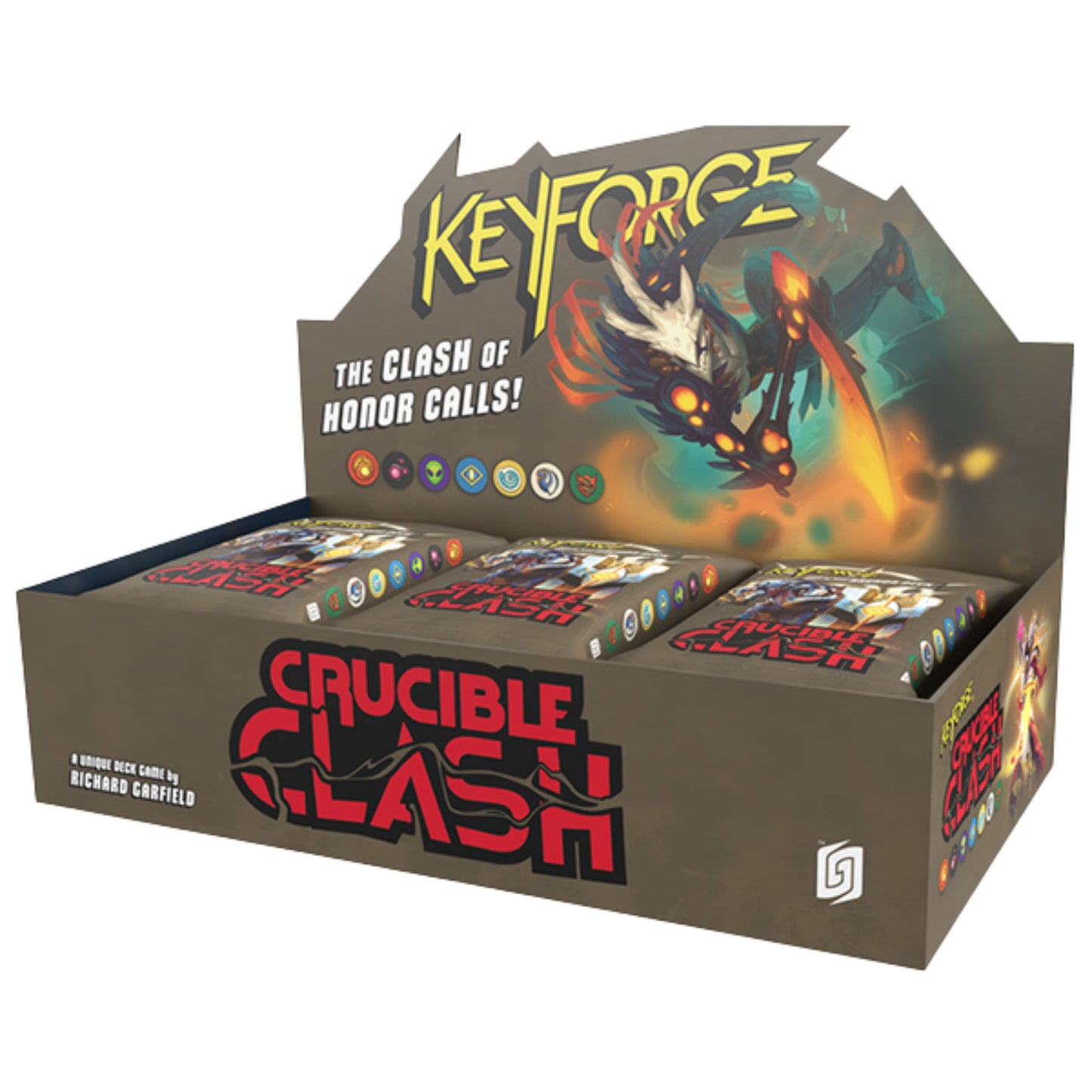 KeyForge Crucible Clash Archon Decks Display Box - Trading Card Market