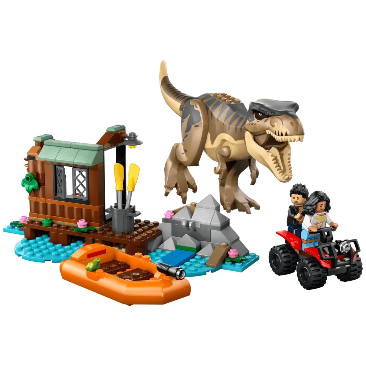 LEGO Jurassic World T. rex River Escape