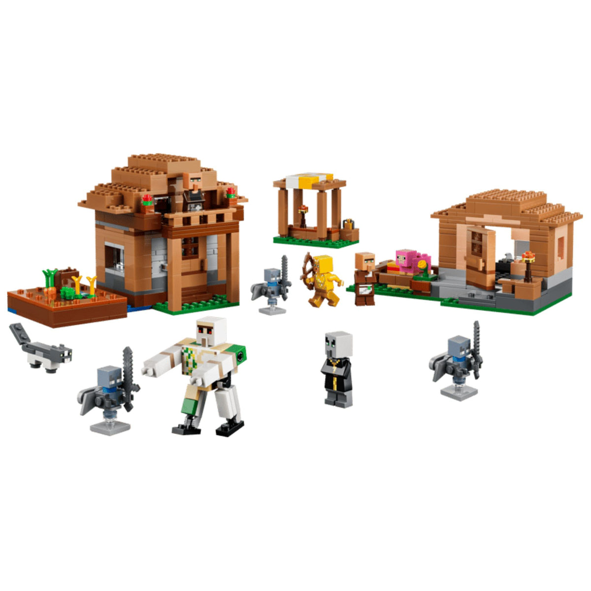LEGO Minecraft Evoker Village Attack