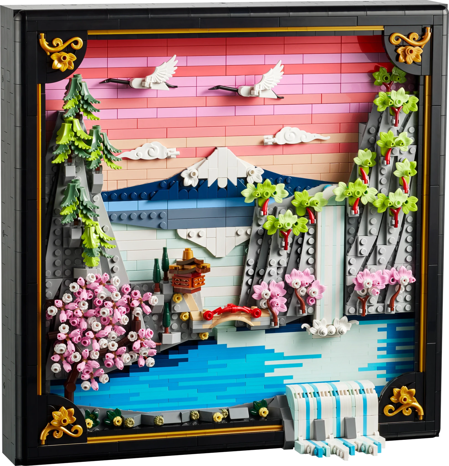 LEGO ART Japanese Cherry Blossom Landscape - Trading Card Market