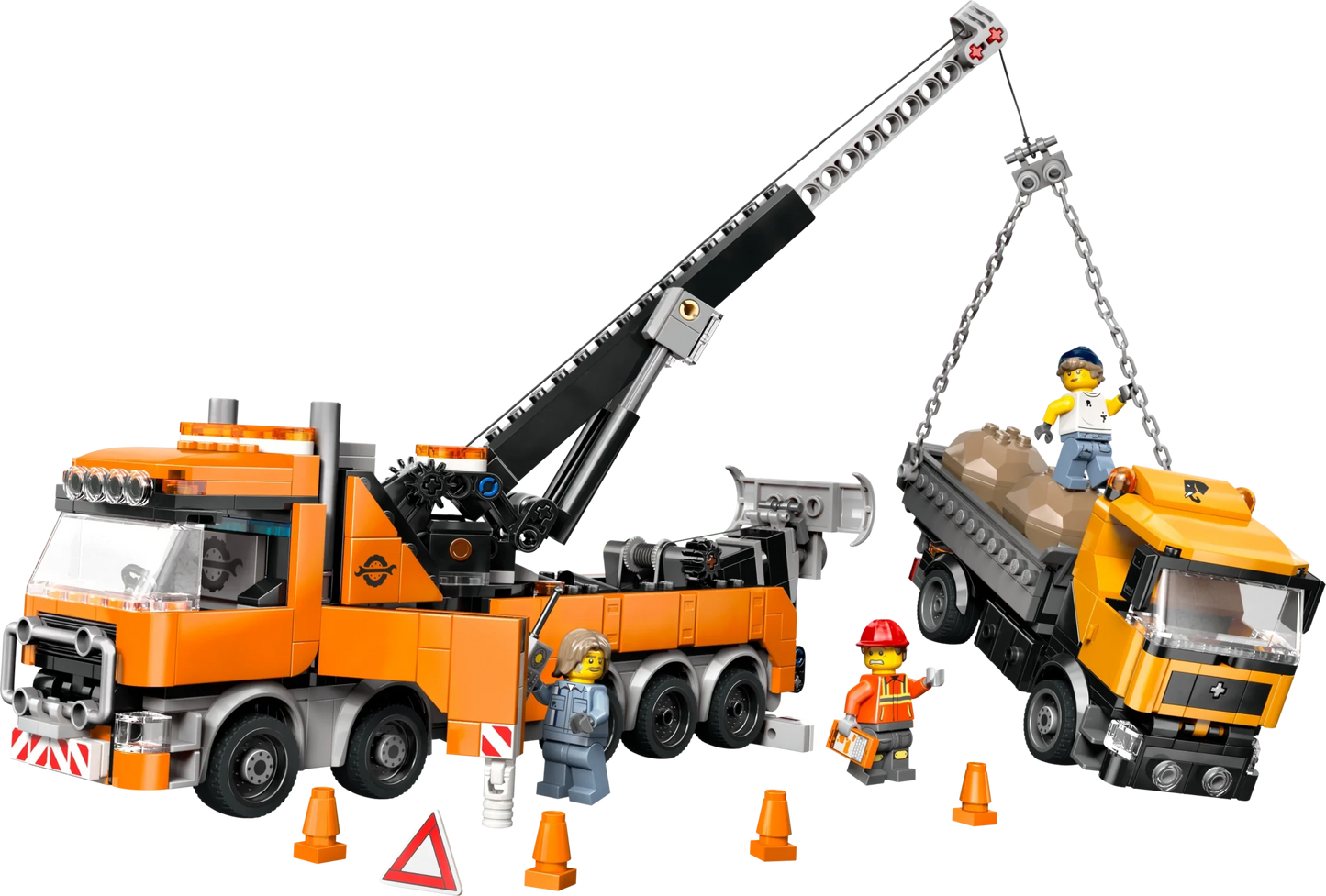 LEGO City Big Vehicles Heavy - Duty Recovery Tow Truck with Crane - Trading Card Market