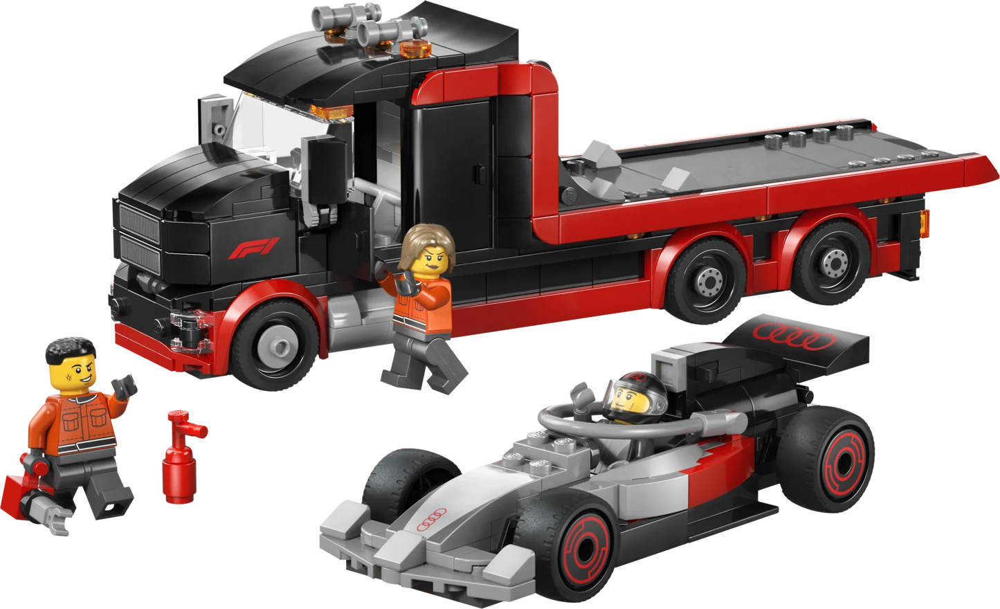 LEGO City Formula 1 F1 Display Truck with Audi F1 Race Car - Trading Card Market
