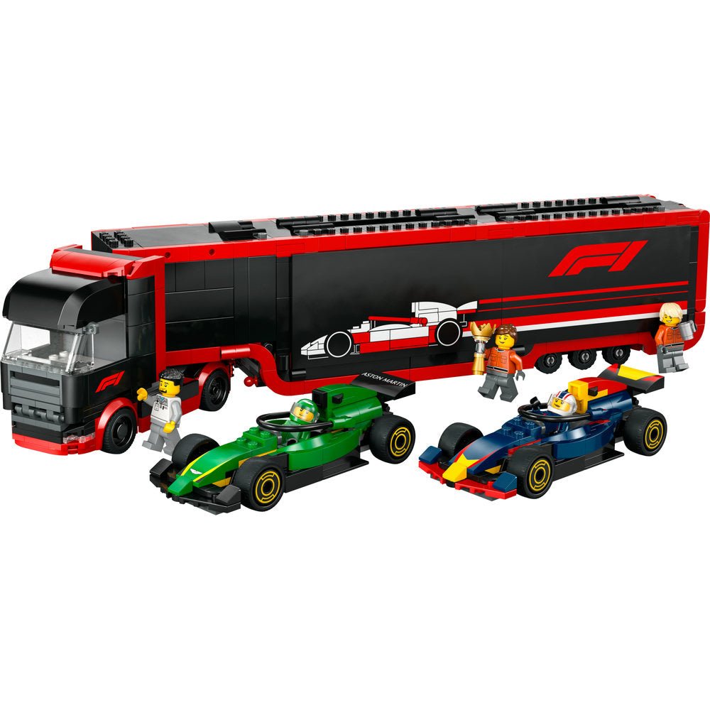 LEGO City Formula 1 F1 Truck with RB20 & AMR24 F1 Cars - Trading Card Market