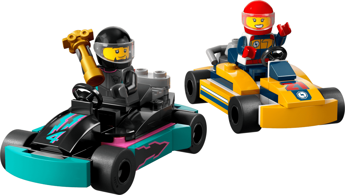 LEGO City Great Vehicles Go - Karts and Race Drivers - Trading Card Market