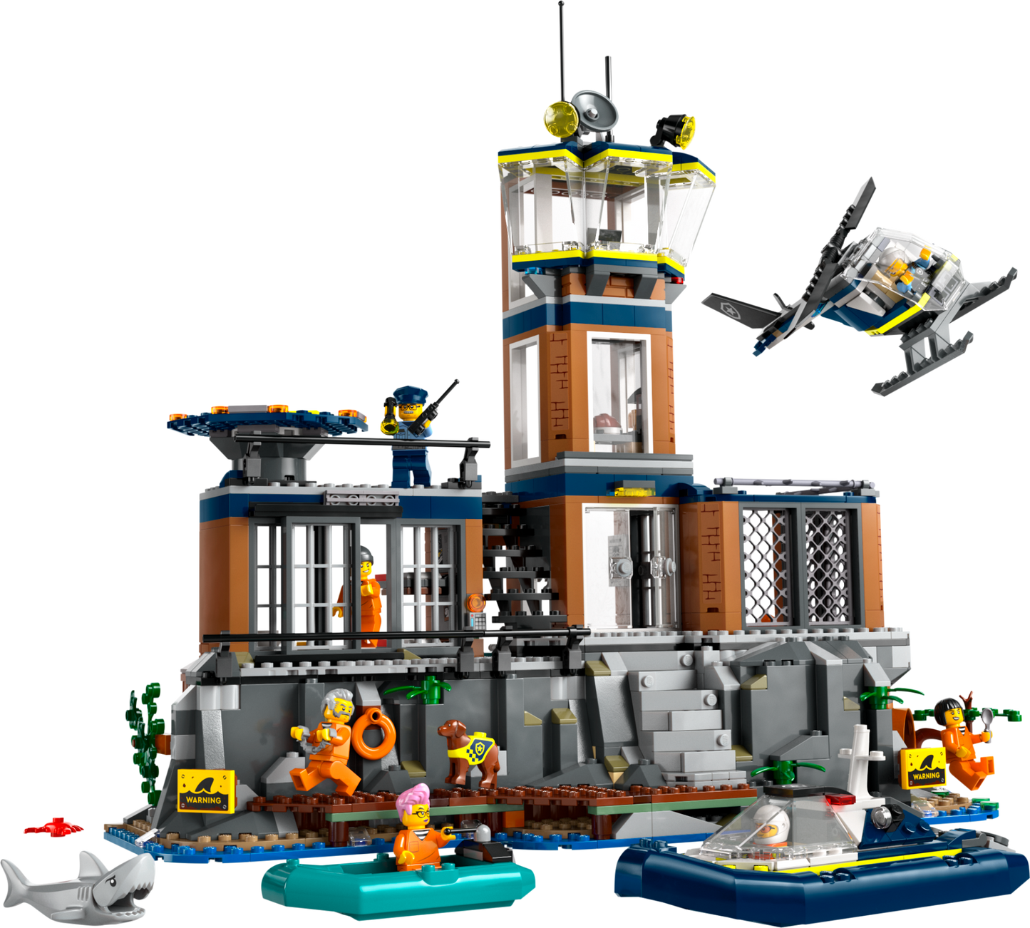 LEGO City Police Police Prison Island - Trading Card Market