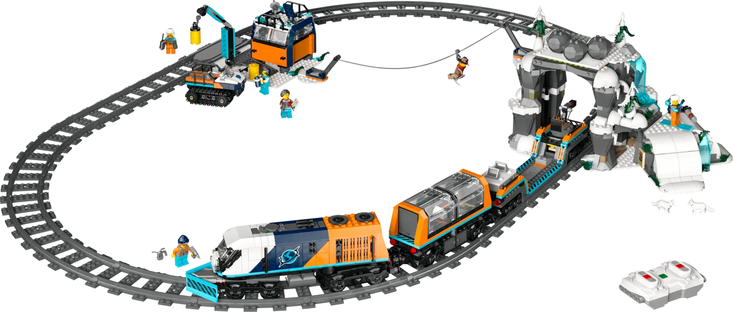 LEGO City Trains Explorers' Arctic Polar Express Train - Trading Card Market