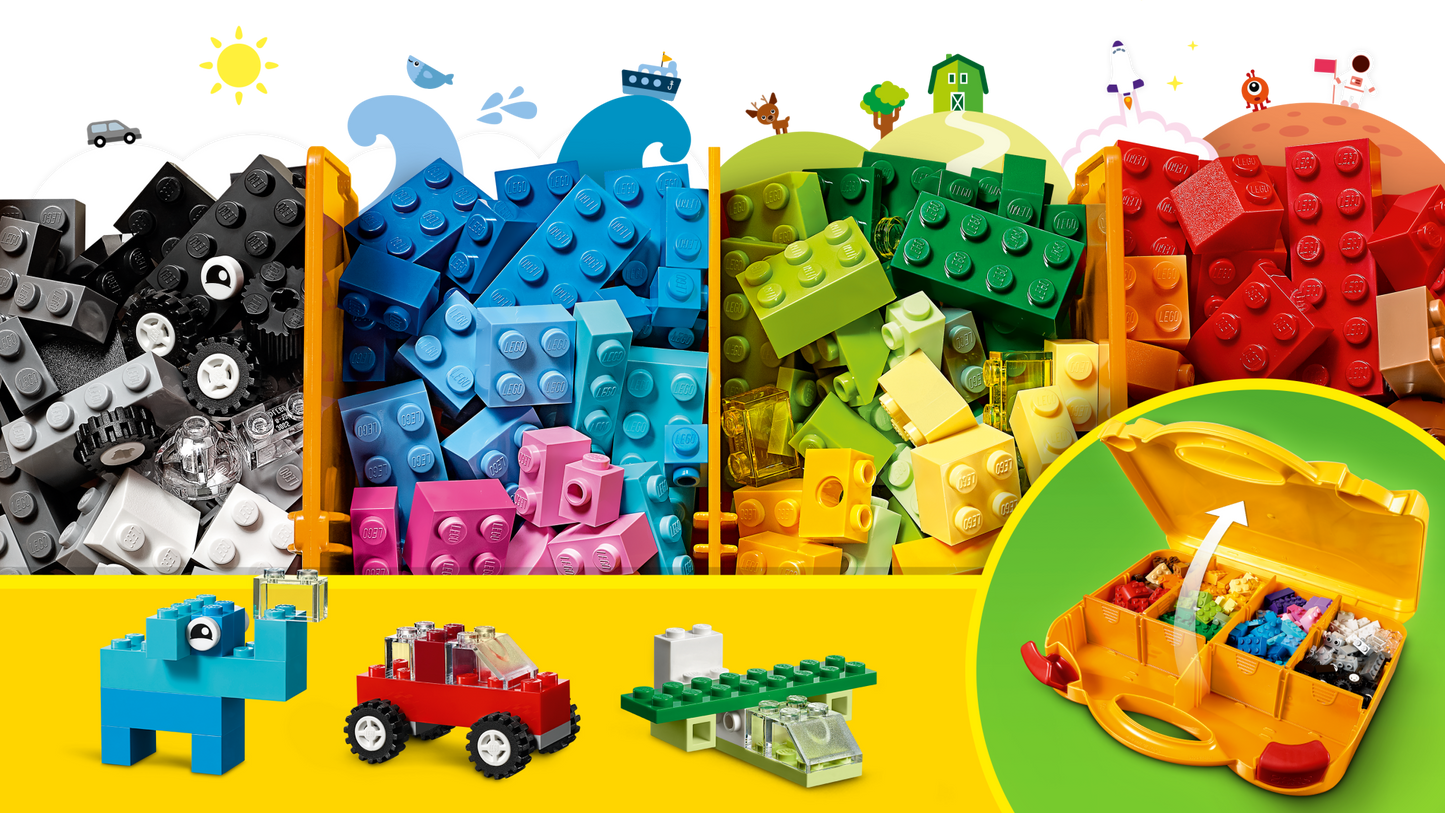 LEGO Classic Creative Suitcase - Trading Card Market