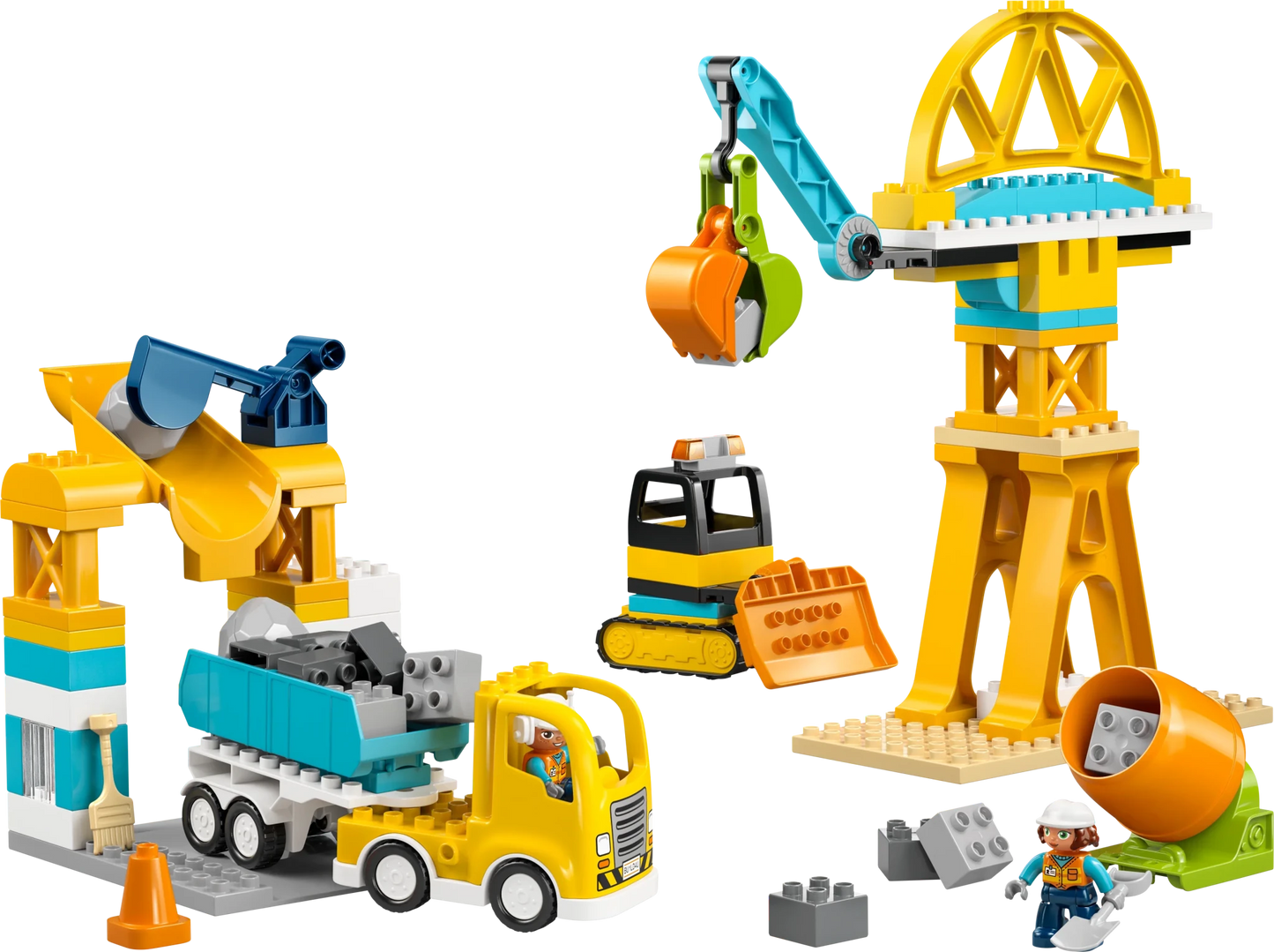 LEGO DUPLO Town 3 in 1 Construction Site and Vehicles - Trading Card Market