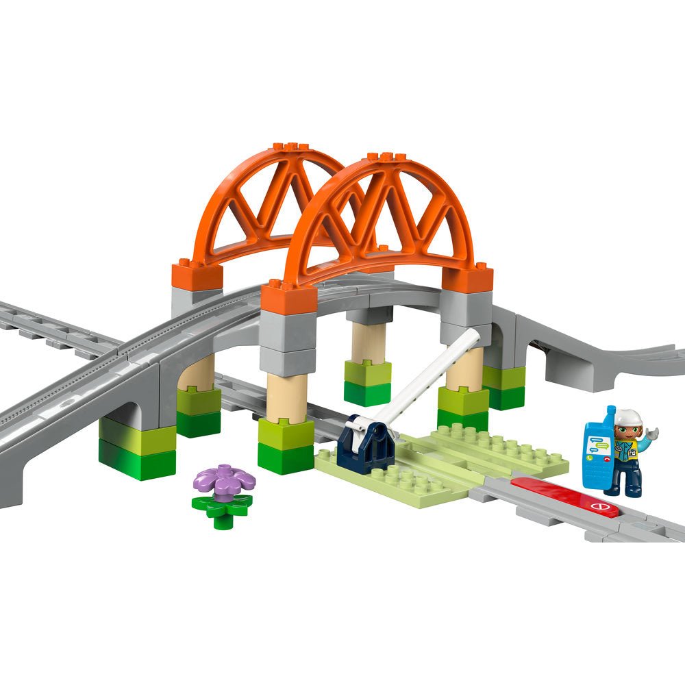 LEGO DUPLO Town Train Bridge and Tracks Expansion Set - Trading Card Market