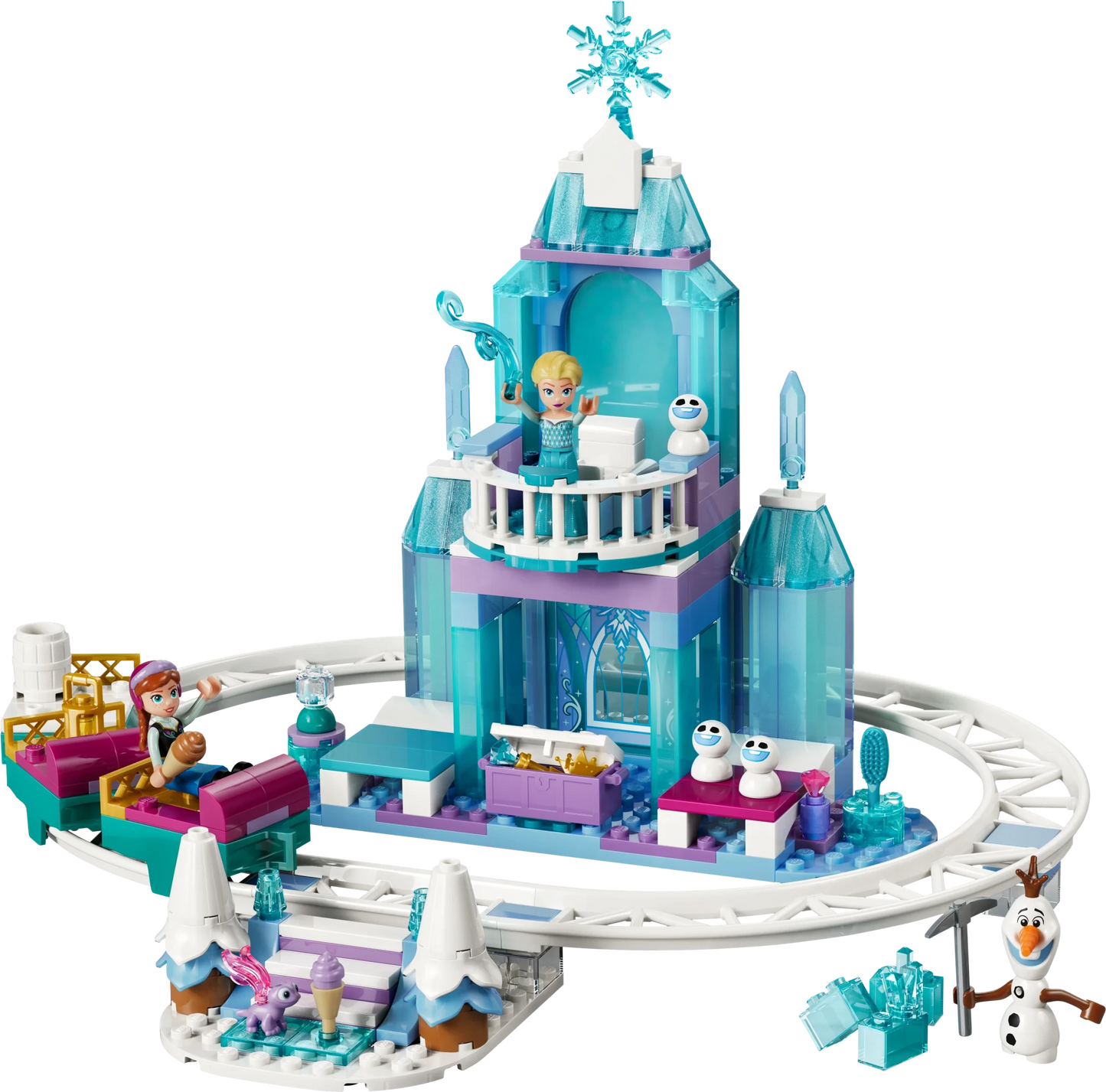 LEGO Disney Princess Elsa's Ice Castle & Snow Ride Adventure - Trading Card Market