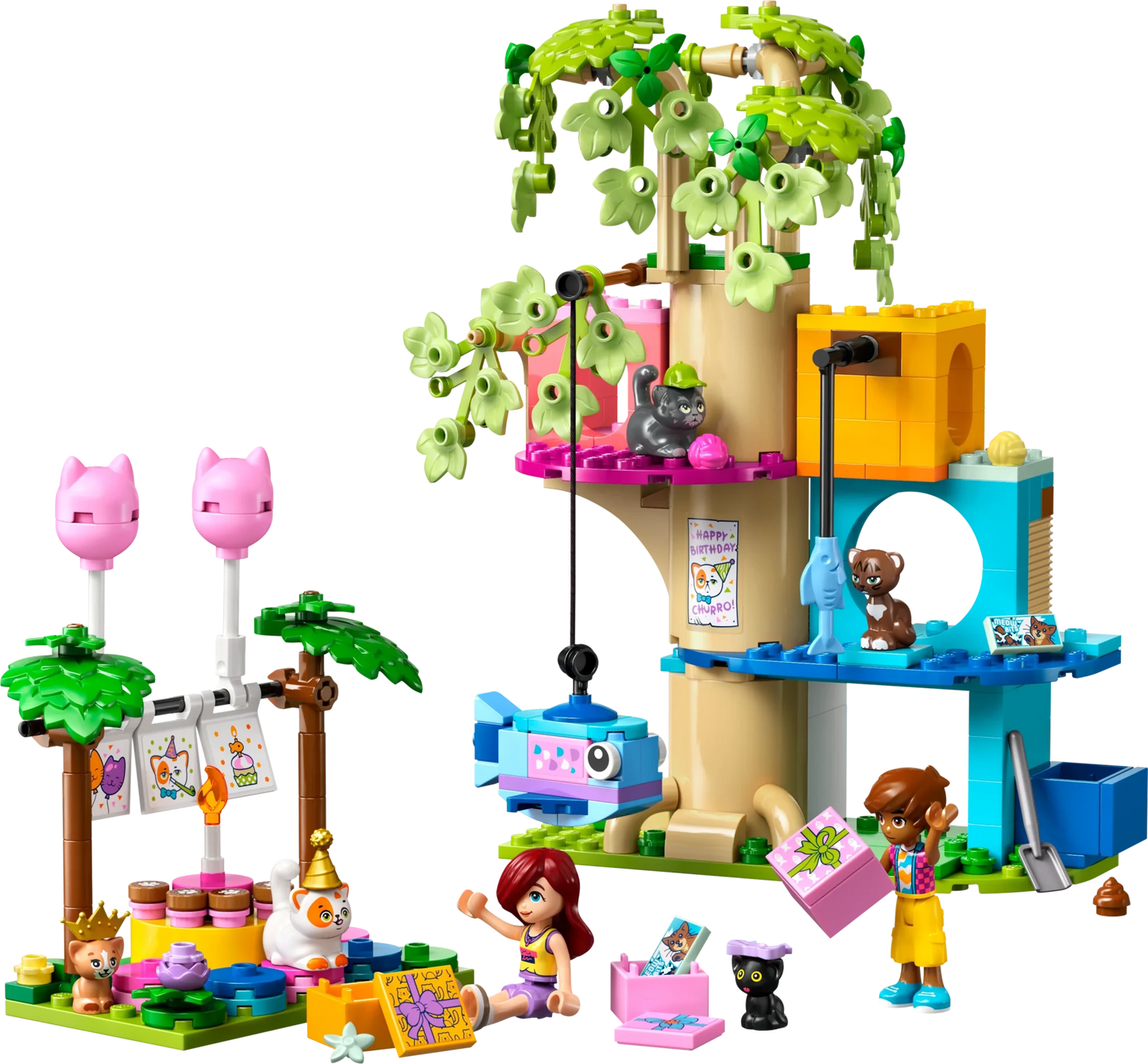LEGO Friends Cat Birthday Party & Tree House - Trading Card Market