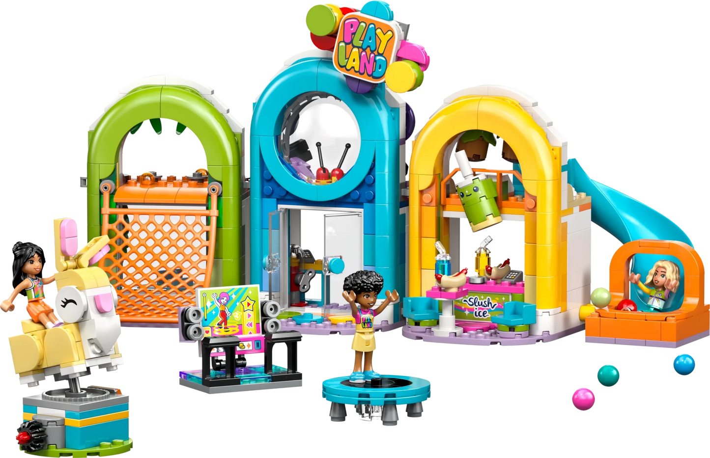 LEGO Friends Fun Indoor Playground - Trading Card Market