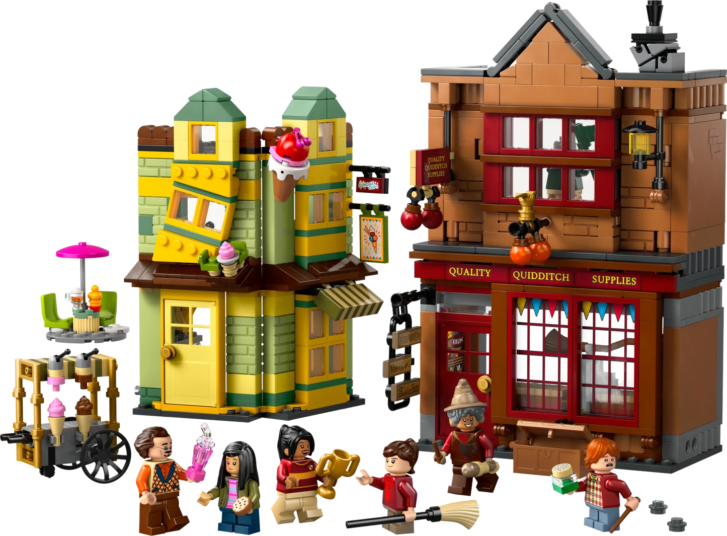 LEGO Harry Potter Quality Quidditch Supplies & Ice Cream Parlour - Trading Card Market