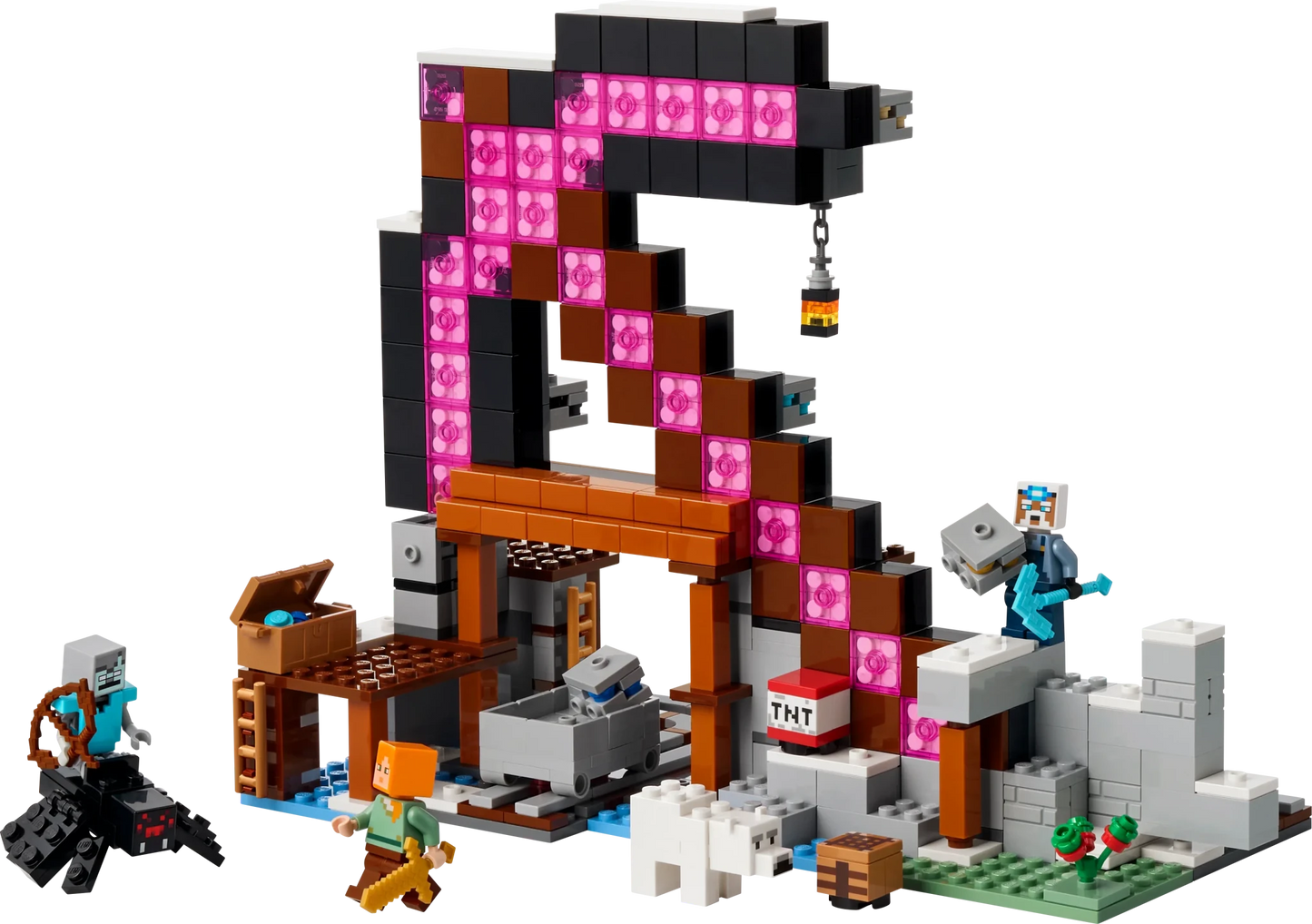 LEGO Minecraft The Pickaxe Mine - Trading Card Market