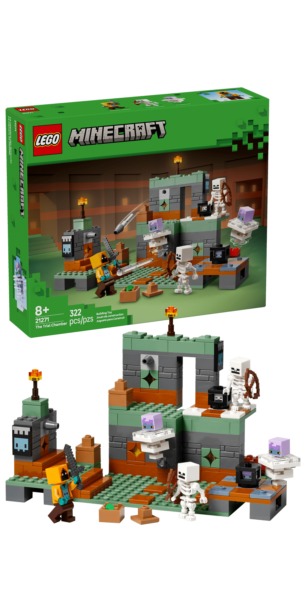 LEGO Minecraft The Trial Chamber - Trading Card Market