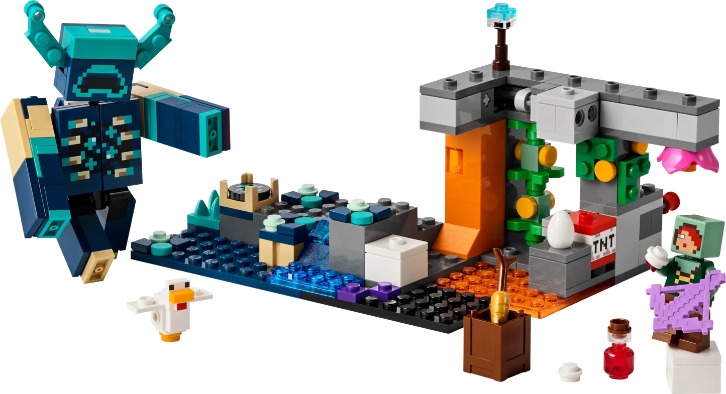 LEGO Minecraft The Warden Encounter - Trading Card Market