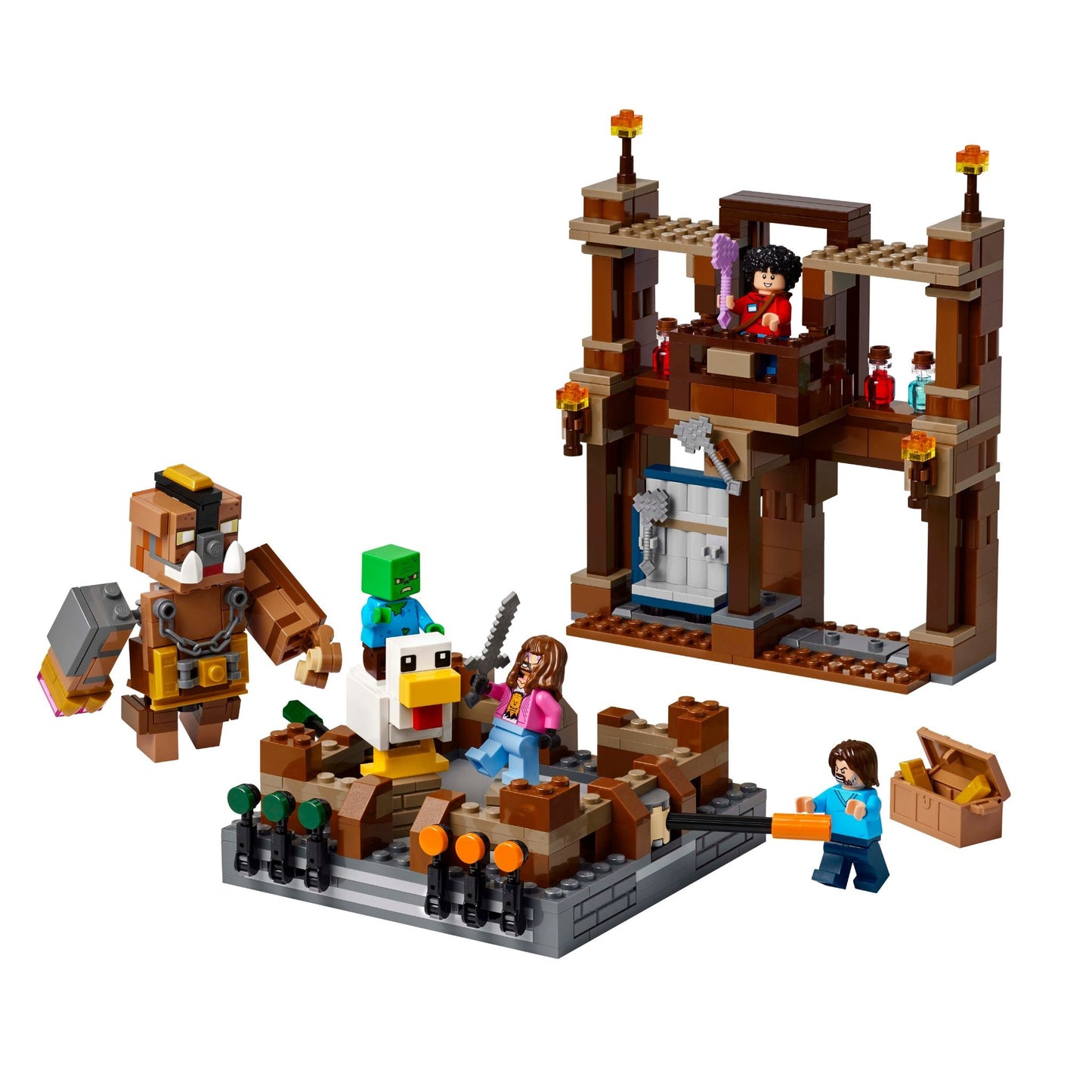 LEGO Minecraft Woodland Mansion Fighting Ring - Trading Card Market