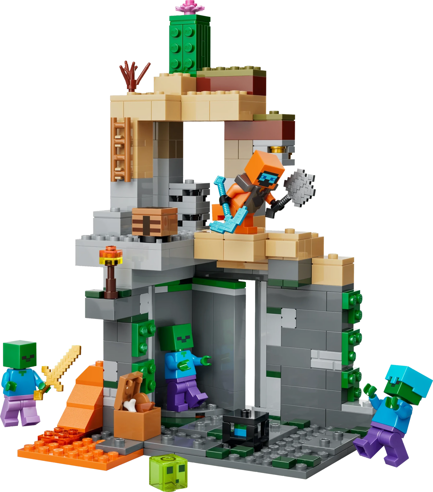 LEGO Minecraft Zombie Dungeon - Trading Card Market