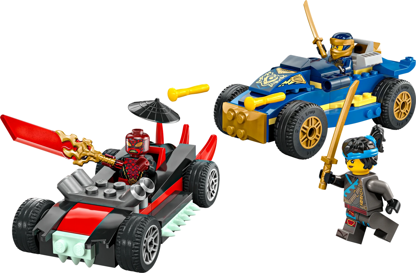 LEGO Ninjago Rogue vs. Drix Race Car Duel - Trading Card Market