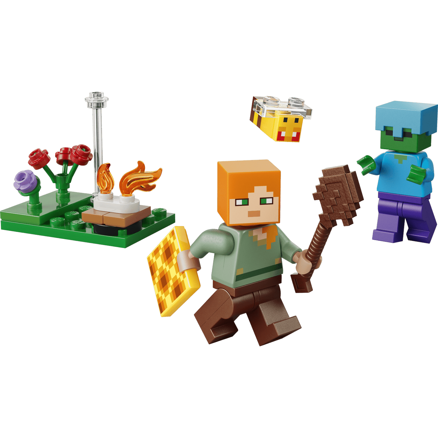 LEGO Recruitment Bags Alex's Campfire Conflict - Trading Card Market