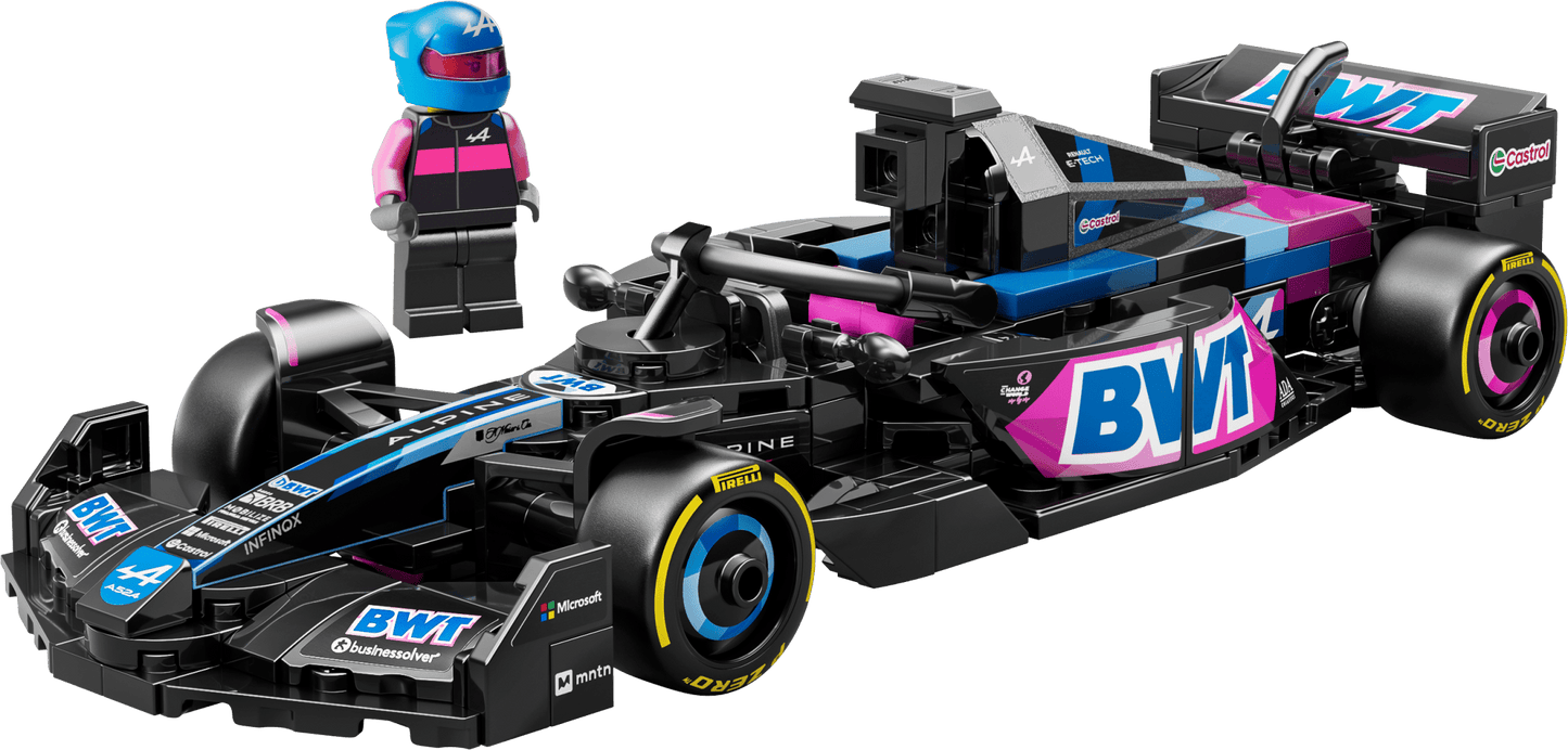 LEGO Speed Champions BWT Alpine F1 Team A524 Race Car - Trading Card Market
