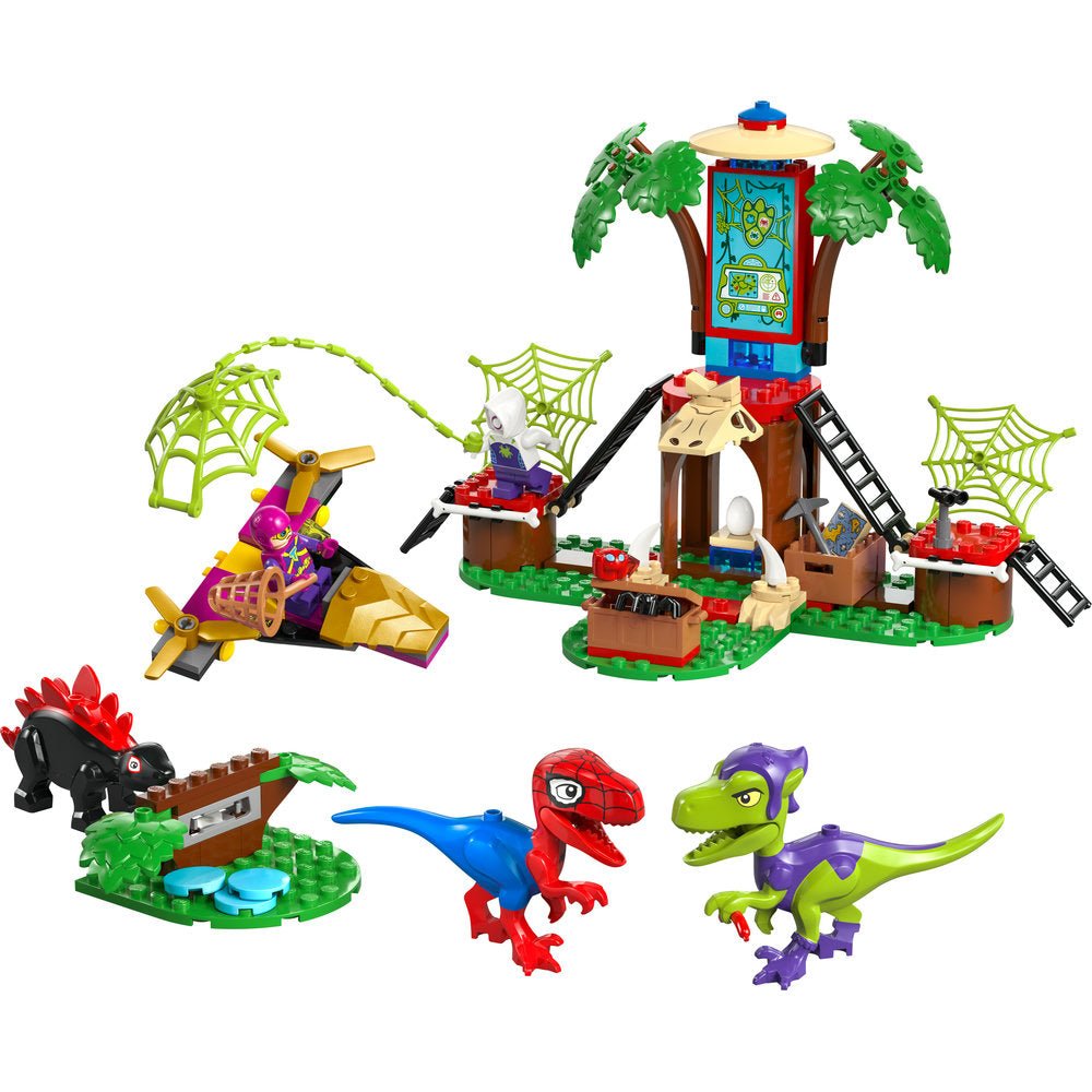 LEGO Spidey and Gobby's Raptor Battle at Tree House HQ - Trading Card Market