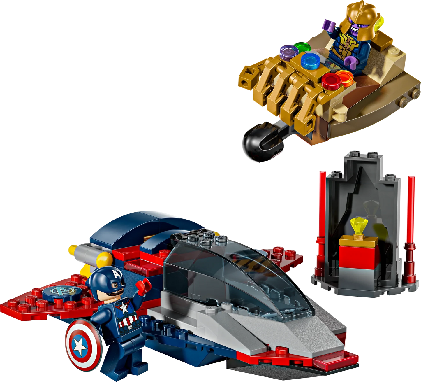 LEGO Super Heroes Marvel Captain America vs. Thanos - Trading Card Market