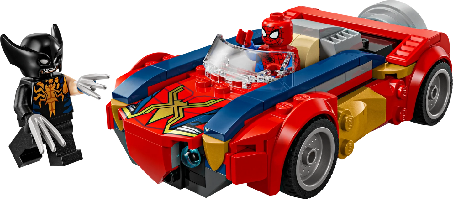 LEGO Super Heroes Marvel Spider - Man Car vs. Venomized Wolverine - Trading Card Market
