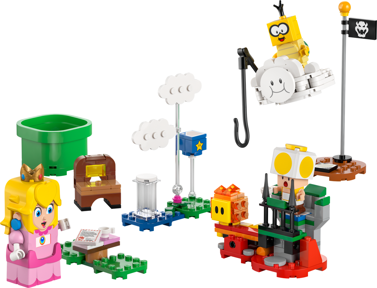 LEGO Super Mario Adventures with Interactive LEGO Peach - Trading Card Market